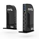 Plugable Technologies 13-in-1 USB-C Triple Monitor Docking Station with 100W Charging, Compatible with Windows, Mac, and Chrome with Thunderbolt 3 / 4 or USB-C (3x HDMI, 1x USB-C, 4x USB, Ethernet, SD Card Reader)