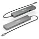 Plugable Technologies 11-in-1 USB-C Hub, 100W USB-C Pass-through, Laptop Docking Station Dual Monitor, 4K 60Hz HDMI, Compatible with Thunderbolt, Windows, Chromebooks, Displays Mirrored on Mac