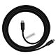 Plugable Technologies Thunderbolt 3 Cable 20Gbps Supports 100W (20V, 5A) Charging, 6.6ft / 2m USB C Compatible [Thunderbolt 3 Certified] - Driverless
