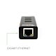 Plugable Technologies USB Hub with Ethernet, 3 port USB 3.0 Bus Powered Hub with Gigabit Ethernet Compatible with Windows, MacBook, Linux, Chrome OS, Includes USB C and USB 3.0 Cables
