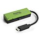 Plugable Technologies USB C SD Card Reader - Driverless USB C Card Reader for SD, Micro SD, MMC, or MS Cards (Compatible with Thunderbolt and USB-C MacBook Pro, 2018 MacBook Air, 12 Inch Retina MacBook)