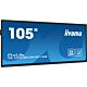 iiyama TE10518UWI-B1AG Signage Display Kiosk design 2.66 m (104.6") LED Wi-Fi 450 cd/m² 5K Ultra HD Black Touchscreen Built-in processor Android 16/7