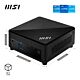 MSI Cubi 5 12M Intel Core i7 1255U Barebone, NUC, SFF, Mini Computer, HTPC, (NO RAM, NO Storage, NO OS), IRIS XE Graphics/ThunderBolt 4/Type C/HDMI/DisplayPort/Dual LAN/WiFi 6E/BT 5.3/VESA