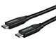 StarTech.com USB-C to USB-C Cable w/ 5A PD - M/M - 1 m (3 ft.) - USB 2.0 - USB-IF 