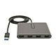 StarTech.com USB 3.0 to Quad HDMI Adapter, USB to 4x HDMI Monitor Converter for Windows (no support for macOS/CheOS/Linux) - TAA