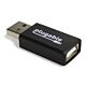 Plugable Technologies USB Data Blocker, Protect Against Juice Jacking at Public USB Ports, Defend Unwanted Data Transfers and Hijacking, Charging Safely, Fast 1A Charge-Only Adapter for Android, Apple iOS Devices