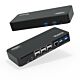 Plugable Technologies 12-in-1 USB C Triple Monitor Docking Station, Triple 4K Displays with 3x HDMI or 3x DisplayPort, Compatible with Mac, Windows, Thunderbolt, USB4, USB-C (60W PD, 6x USB Ports, Ethernet)