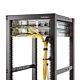 StarTech.com 1U Vertical Server Rack Cable Management D-Ring Hook - 2.2x3.9in (5.7x10cm)