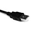 StarTech.com 1 ft USB to RS232 Serial DB9 Adapter Cable with COM Retention