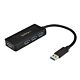 StarTech.com 4 Port USB 3.0 Hub (SuperSpeed 5Gbps) with Fast Charge – Portable USB 3.1 Gen 1 Type-A Laptop/Desktop Hub - USB Bus Power or Self Powered for High Performance – Mini/Compact~4 Port USB 3.0 Hub (SuperSpeed 5Gbps) with Fast Charge – Portable US