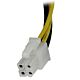 StarTech.com 8in ATX12V 4 Pin P4 CPU Power Extension Cable - M/F