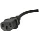 StarTech.com 6ft (1.8m) UK Computer Power Cable, 18AWG, BS 1363 to C13, 10A 250V, Black Replacement AC Power Cord, Kettle Lead / UK Power Cord, PC Power Supply Cable, TV/Monitor Power Cable