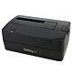 StarTech.com Single Bay USB 3.0 to SATA Hard Drive Docking Station, USB 3.0 (5 Gbps) Hard Drive Dock, External 2.5/3.5" SATA I/II/III HDD/SSD Docking Station, Top-Loading Hard Drive Bay