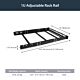 StarTech.com 1U Universal Server Rack Rails, Adjustable Depth Server Mounting Rails, 19inch Rack Mount Rails