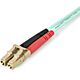 StarTech.com 2m (6ft) LC/UPC to LC/UPC OM4 Multimode Fiber Optic Cable, 50/125µm LOMMF/VCSEL Zipcord Fiber, 100G, Low Insertion Loss - LSZH Fiber Jumper Cord