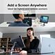 Plugable Technologies Magnetic Tablet Holder for MagSafe iPad Pro 12.9 Stand Portable Foldable 360° Rotating Stand (AMS-STAND13)