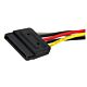 StarTech.com 6in SATA Power Y Splitter Cable Adapter - M/F