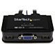 StarTech.com 2 Port USB VGA Cable KVM Switch - USB Powered with Remote Switch