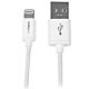 StarTech.com 1 m (3 ft.) USB to Lightning Cable - iPhone / iPad / iPod Charger Cable - High Speed Charging Lightning to USB Cable - Apple MFi  - White