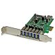 StarTech.com 7-Port PCI Express USB 3.0 Card - Standard and Low-Profile Design