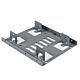 StarTech.com Dual 2.5" to 3.5" HDD Bracket for SATA Hard Drives - 2 Drive 2.5" to 3.5" Bracket for Mounting Bay