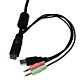 StarTech.com 2 Port USB HDMI Cable KVM Switch with Audio and Remote Switch – USB Powered
