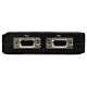 StarTech.com 2 Port Black USB KVM Switch Kit with Audio and Cables