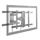 StarTech.com TV Wall Mount for up to 80 inch (110lb) VESA Mount Displays - Low Profile Full Motion Universal TV Wall Mount Bracket - Heavy Duty Adjustable Tilt/Swivel Articulating Arm