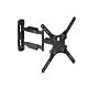 StarTech.com Full Motion TV Wall Mount - 32-55 inch (77lb/35kg) VESA Displays - Low Profile Universal Flat Screen TV Wall Mount - Heavy Duty Adjustable Tilt/Swivel Articulating Arm Bracket