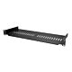 StarTech.com 1U Server Rack Shelf - Universal Vented Rack Mount Cantilever Tray for 19" Network Equipment Rack & Cabinet - Heavy Duty Steel – Weight Capacity 44lb/20kg - 7" Deep Shelf, Black