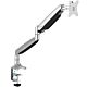 StarTech.com Desk Mount Monitor Arm - Heavy Duty Ergonomic VESA Monitor Arm - Single 9kg Display - Full Motion, Height Adjustable, Articulating - Aluminum - C-Clamp/Gmet - Silver