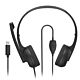 Hama HS-USB250 V2 Headset Wired Head-band Office/Call center USB Type-A Black