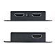 StarTech.com 4K HDMI Extender over CAT6/CAT5 Ethernet Cable, 4K 30Hz or 1080p 60Hz Video Extender, HDMI over Ethernet Cable, HDMI Transmitter and Receiver Kit, IR Remote Control