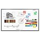 NEC MultiSync M551 Interactive flat panel 139.7 cm (55") LCD 500 cd/m² 4K Ultra HD Black Touchscreen 24/7
