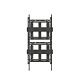 B-Tech SYSTEM X - Soft-Open Full Service Portrait Wall Mount For LG® 110UM5J-B