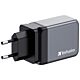 Verbatim GNC-65 GaN Charger 65W with 2 x USB-C PD 65W / 1 x USB-A QC 3.0 (EU/UK/US)