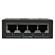 StarTech.com 4-Port Gigabit Midspan - PoE+ Injector - 802.3at/af