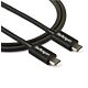 StarTech.com 0.8 m (2.7 ft.) Thunderbolt 3 to Thunderbolt 3 Cable - 40Gbps