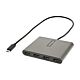 StarTech.com USB C to Quad HDMI Adapter, USB-C to 4x HDMI Monitor Converter for Windows (no support for macOS/CheOS/Linux) - TAA