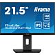 iiyama ProLite 21.5” IPS technology panel with height adjustable stand and 100Hz refresh rate
