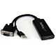 StarTech.com VGA to HDMI Adapter with USB Audio & Power – Portable VGA to HDMI Converter – 1080p
