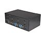 StarTech.com 2 Port Dual Monitor HDMI KVM Switch - 4K 60Hz Ultra HD HDR - Desktop 4K HDMI 2.0 KVM Switch with 2 Port USB 3.0 Hub (5Gbps) & 4x USB 2.0 HID, Audio - Hotkey Switching - TAA