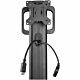 StarTech.com Mobile Workstation Cart with Monitor Mount, CPU/PC Holder, Keyboard Tray - Ergonomic Height Adjustable Desktop Computer Cart - Rolling Mobile Standing Workstation on Wheels