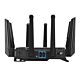 ASUS ROG Rapture GT-BE98 wireless router 10 Gigabit Ethernet Quad-band (2.4 GHz / 5 GHz-1 / 5 GHz-2 / 6 GHz) Black