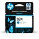 HP 924 Cyan Original Ink Cartridge