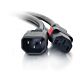 C2G 0.6m, C14/C13 Black C14 coupler C13 coupler