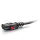 C2G 0.6m, C14/C13 Black C14 coupler C13 coupler