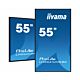 iiyama LH5541UHS-B2 Signage Display Kiosk design 138.7 cm (54.6") LCD 500 cd/m² 4K Ultra HD Black Built-in processor 24/7