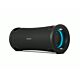 Sony ULT FIELD 7 - Wireless Bluetooth Portable Speaker with ULT POWER SOUND, Ultimate Deep BASS, X Balanced Speaker, 30 HR Battery, IP67, Waterproof, LED Lighting, Mic, Guitar Input - Black