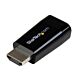 StarTech.com Compact HDMI to VGA Adapter Converter - Ideal for Chebooks Ultrabooks & Laptops – 1920x1200/1080p